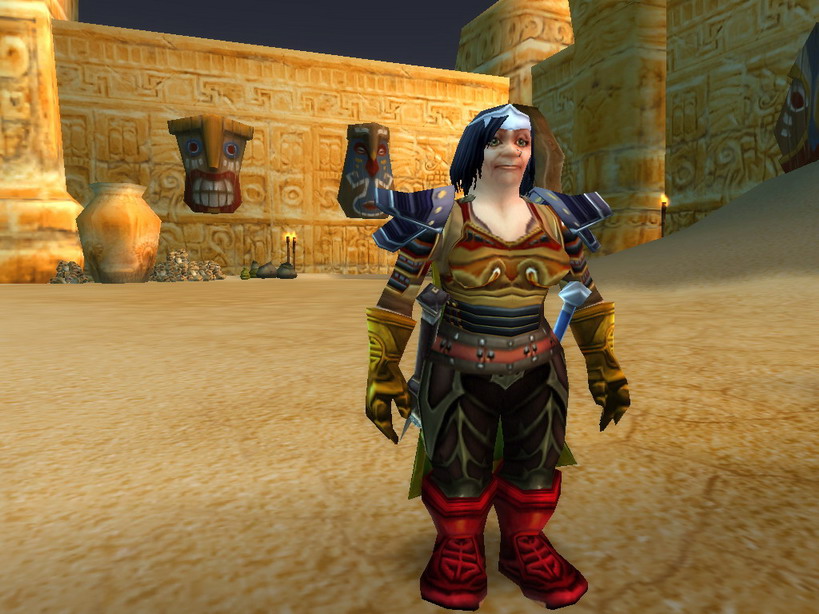 有人会选矮人的女性角色么?