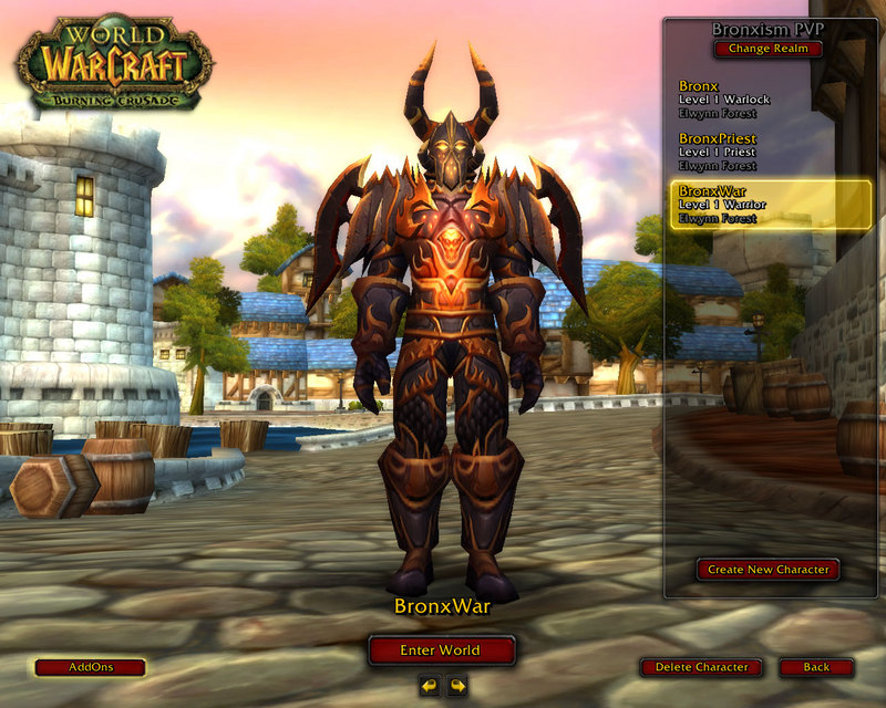 t5战士套9种族试穿无血精灵的