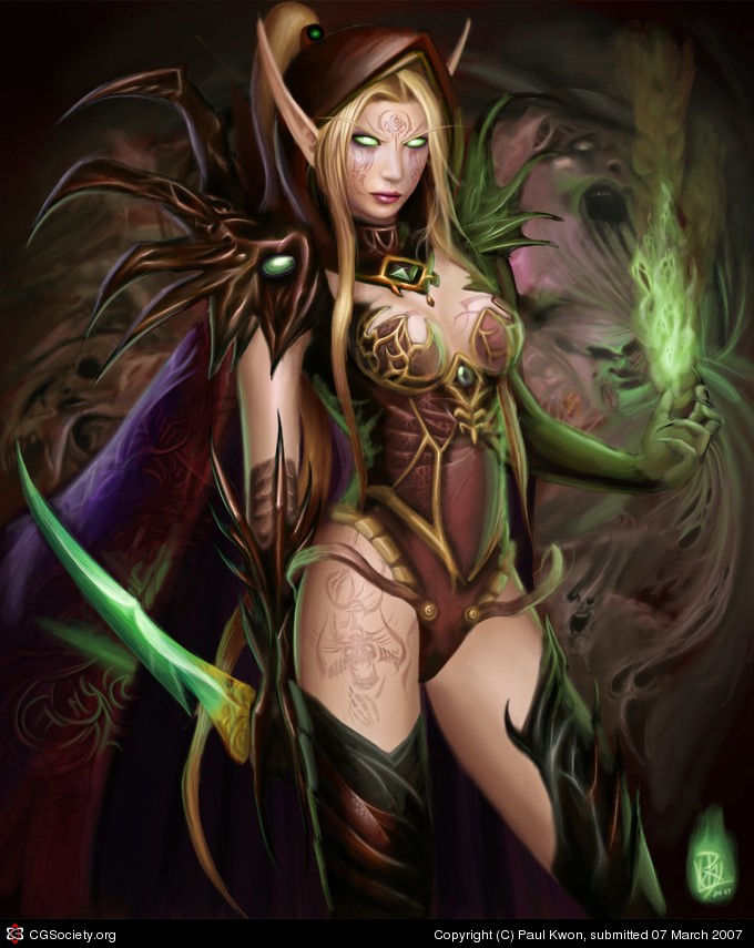 超美丽血精灵mm