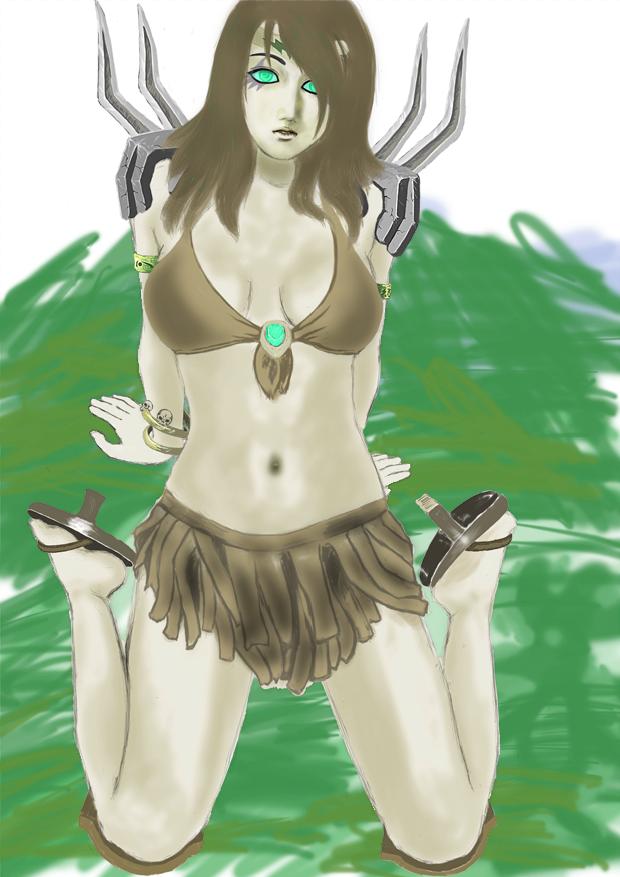 法师动力年轻的瑟莱德丝公主