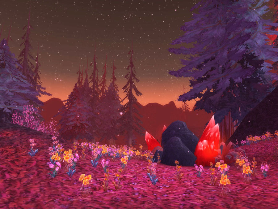 火色世界著名景点区秘血岛