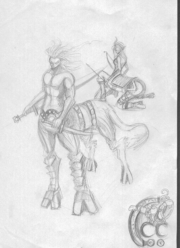 半人马和拳套亡灵