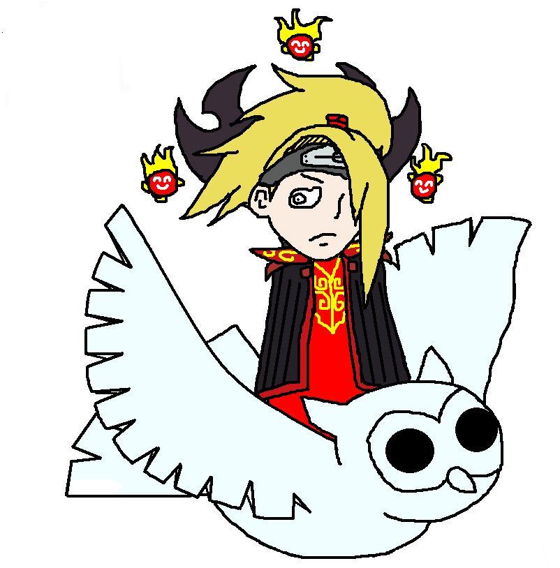 求血精版 迪达拉!要求在黏土鸟上那样的!