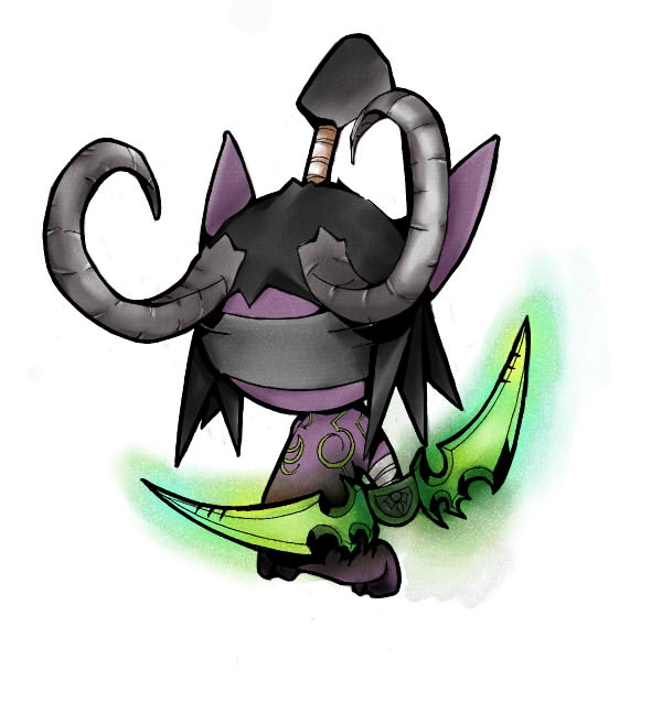 q版蛋蛋[应要求上色完毕>_ ]