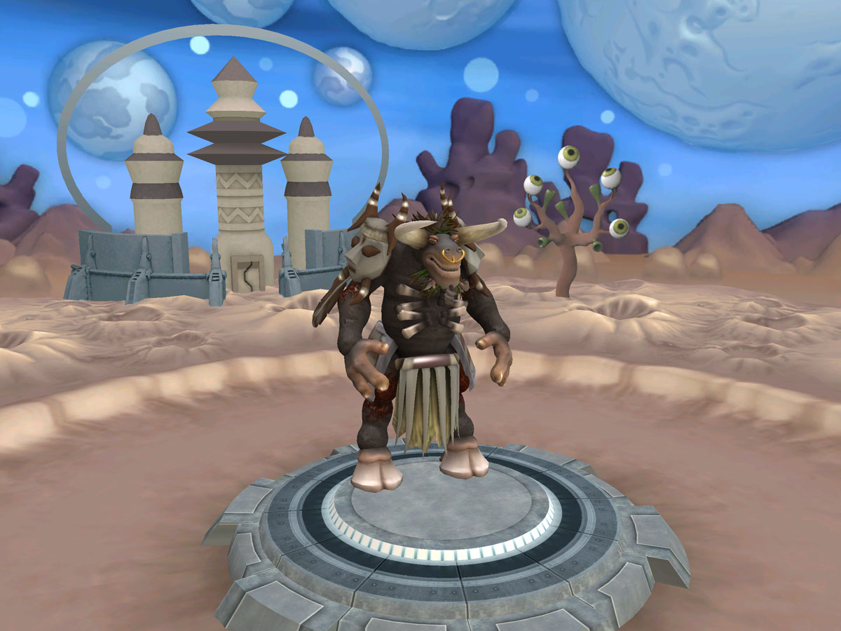 《孢子》也魔兽.16-19楼更新 牛头人萨满/德莱尼男/兽人男