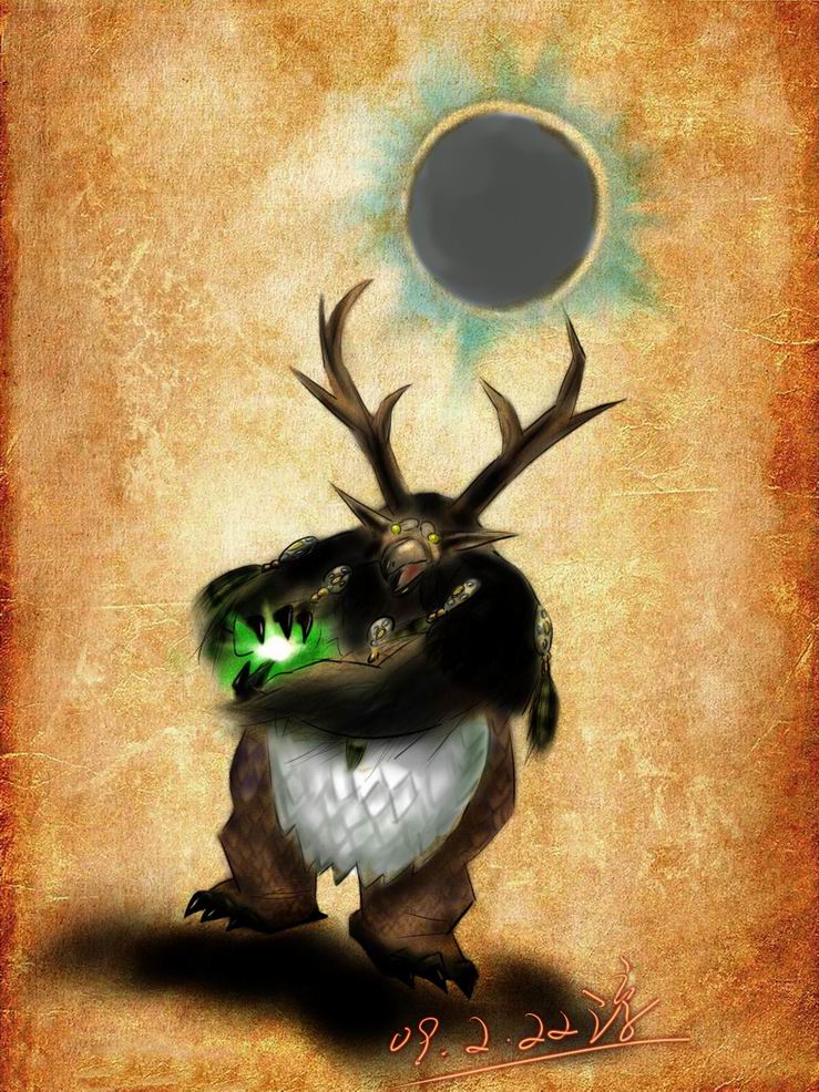 鸟德大地与月亮