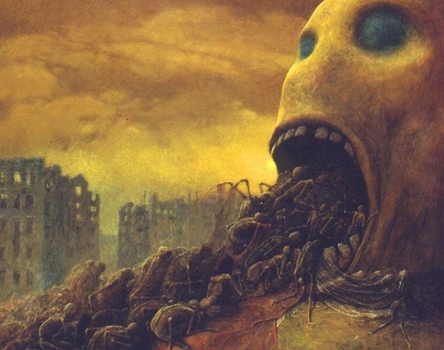 请教zdzislawbeksinski贝克辛斯基黑暗美学