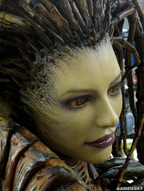 严禁触摸星际争霸2虫族女王11模型制作全过程性感图片全部上传