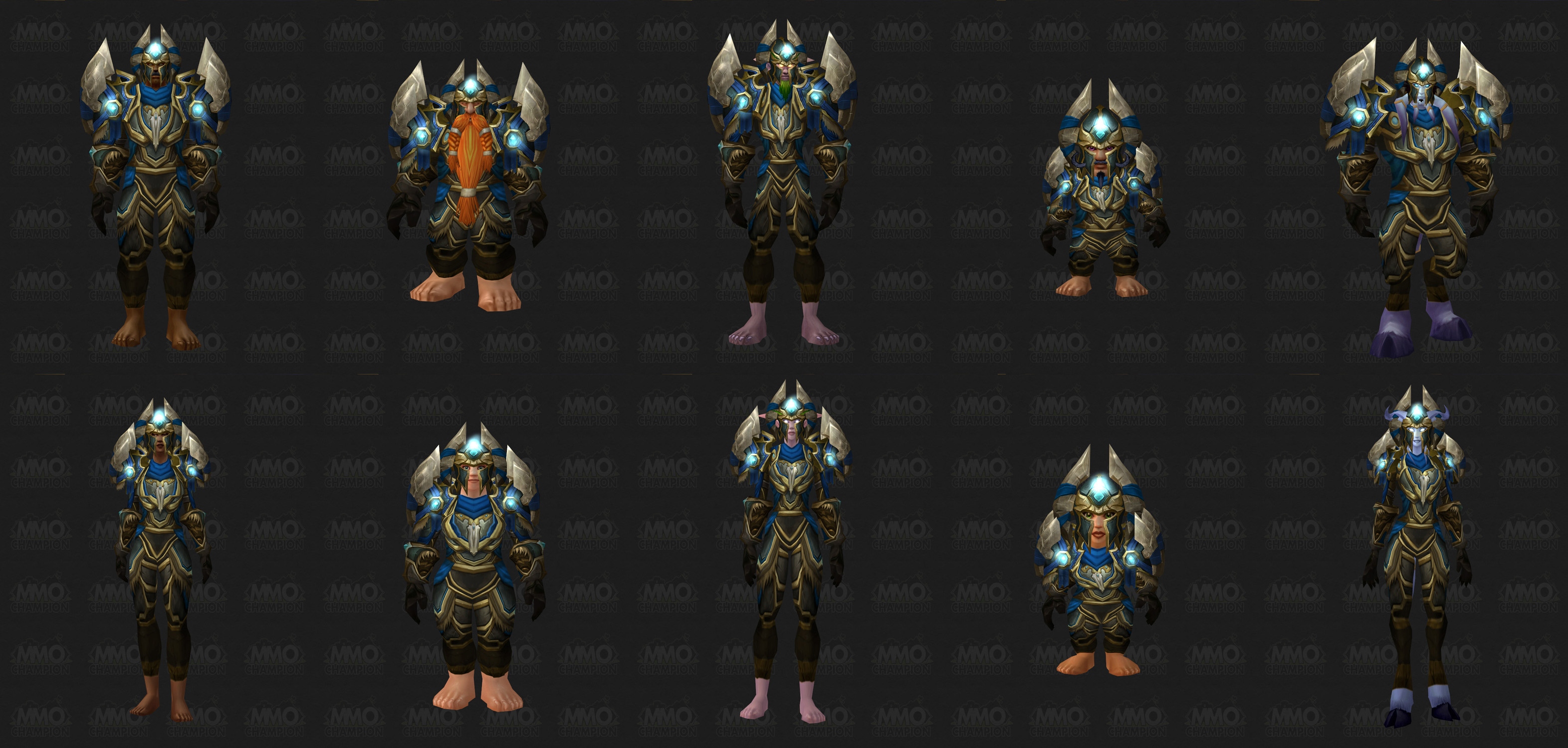 国外网站提取的t9套装全种族造型高清图(多图)部分角色未定.