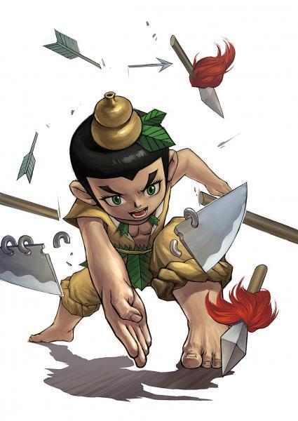 这套葫芦娃人设不错呀.特别是两个蛇精.还有爷爷.