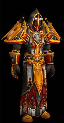 我觉得骑士的t2套是所有套装中最精致,最帅的.