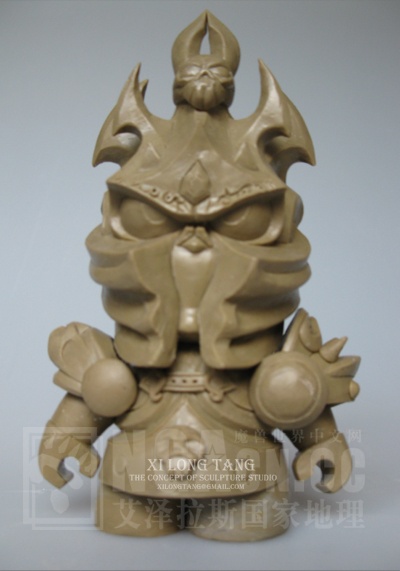 米隆制作魔兽世界可爱版巫妖王阿尔萨斯