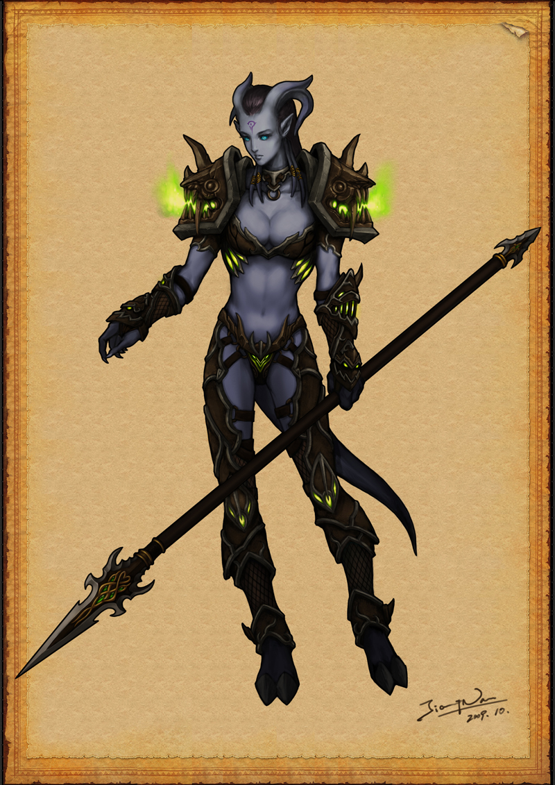 [peacejojo]wow套装神话 第三弹:恶魔追猎者