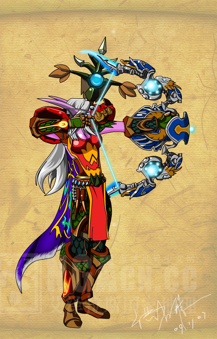 重发暗夜精灵猎人anathema