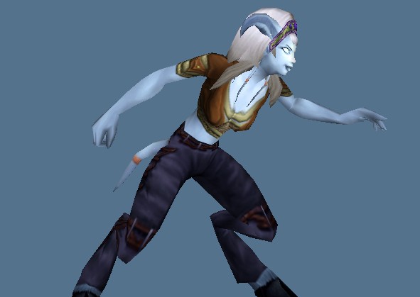 [内个]血精灵盗贼这潜行姿势.