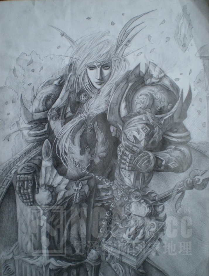 手绘党飘过铅笔涂鸦奎尔萨拉斯的壁垒应要求更新一张无水印版