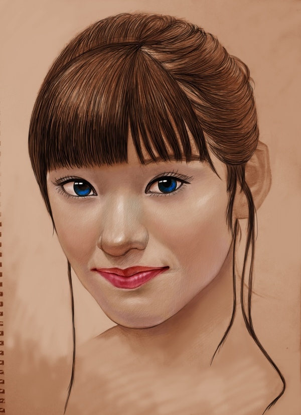 基础群,关于最简单的上色方法和素描转cg方法