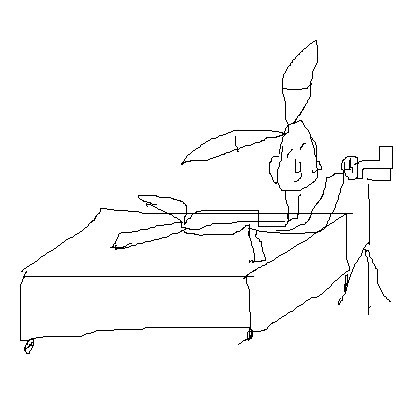 求一个gif图一个女的挺好看的趴在床上面朝镜头用手指碰碰镜头有人