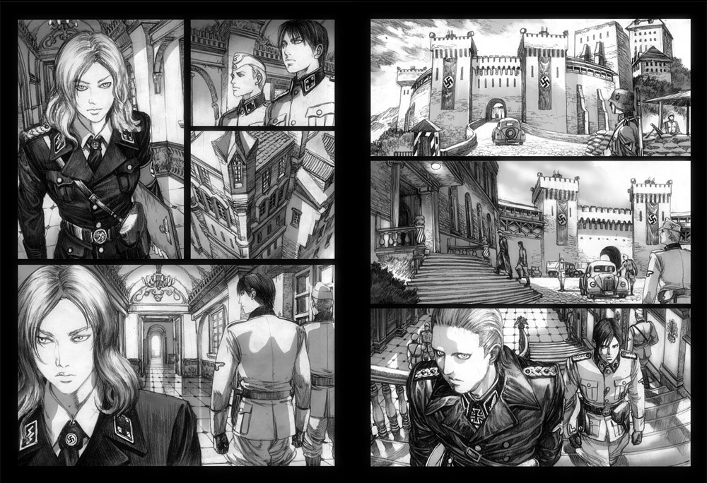 不定期更新伪漫画风格实验维马纳斯计划