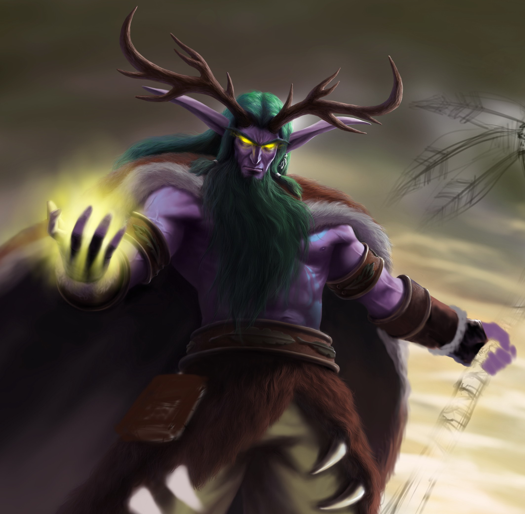 感觉暗夜男比人类男帅多了