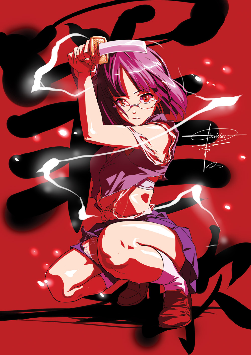 福利向图还记得geister么我非常喜欢的一位画师他比较新的作品和以前