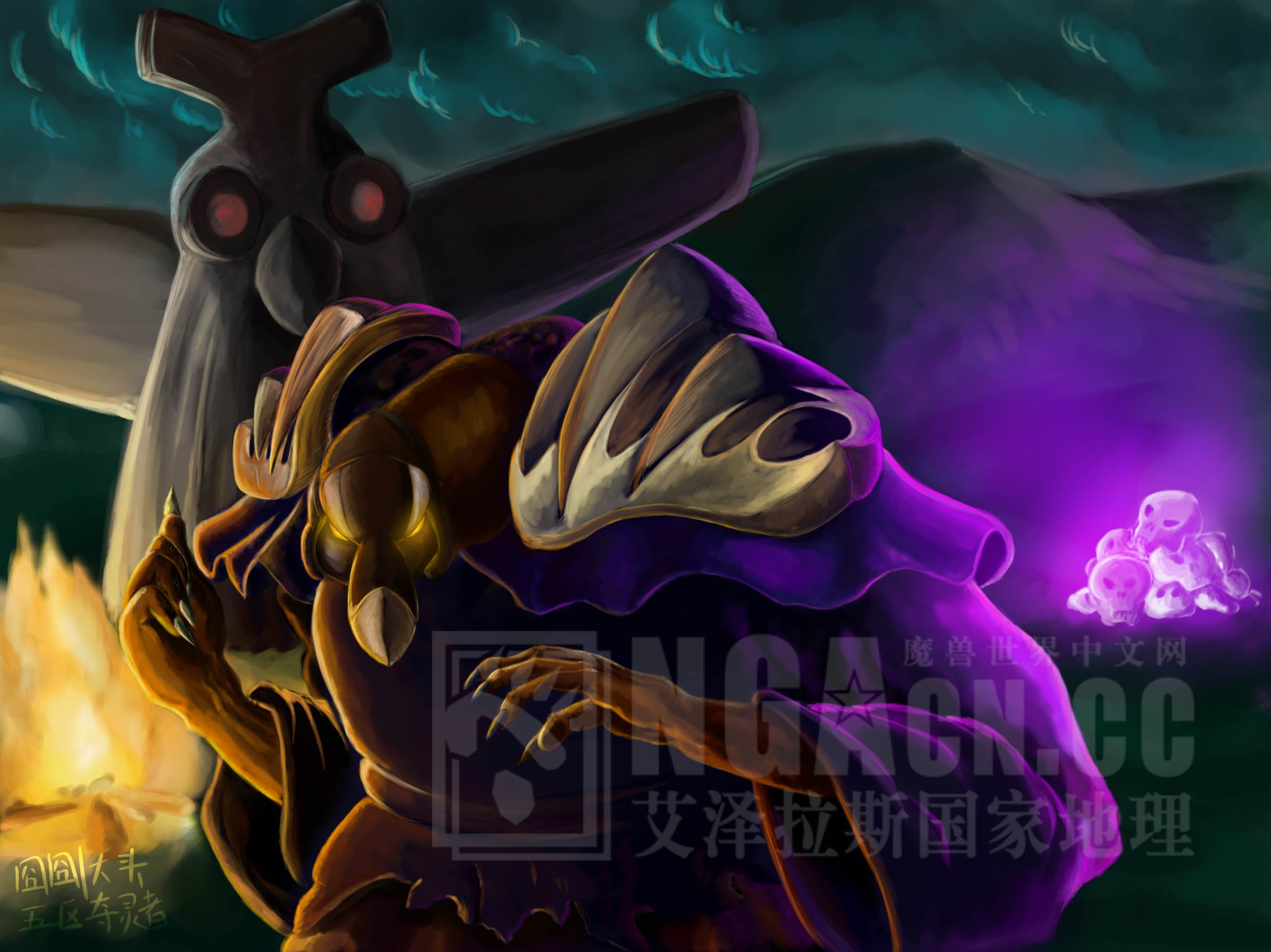 [另恳求一码] tbc之悲情种族——鸦人