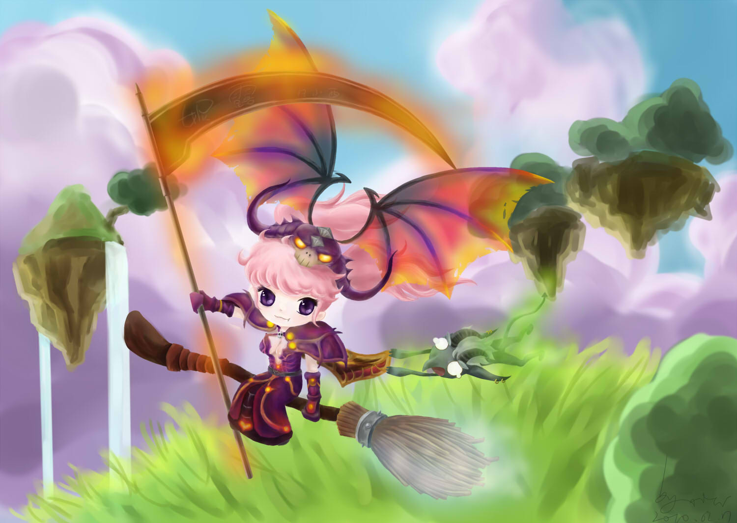 不是无关贴哦发几张wow桌面最后一张有福利哦