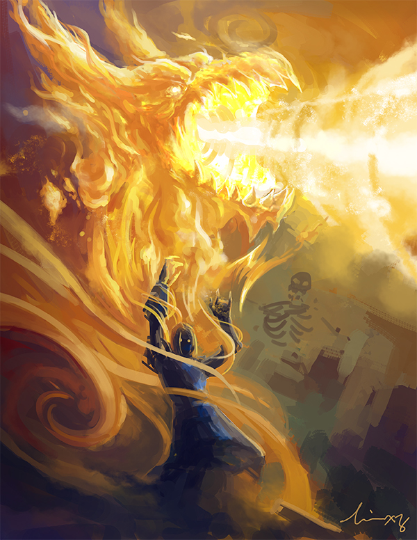 十月命题fireitup龙息术