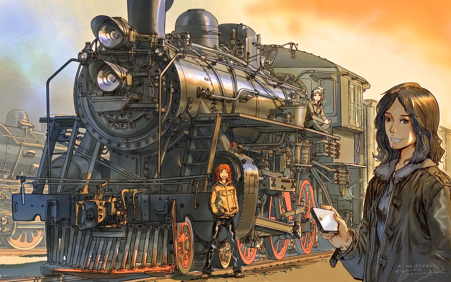 咬人画的-秋日里的邂逅