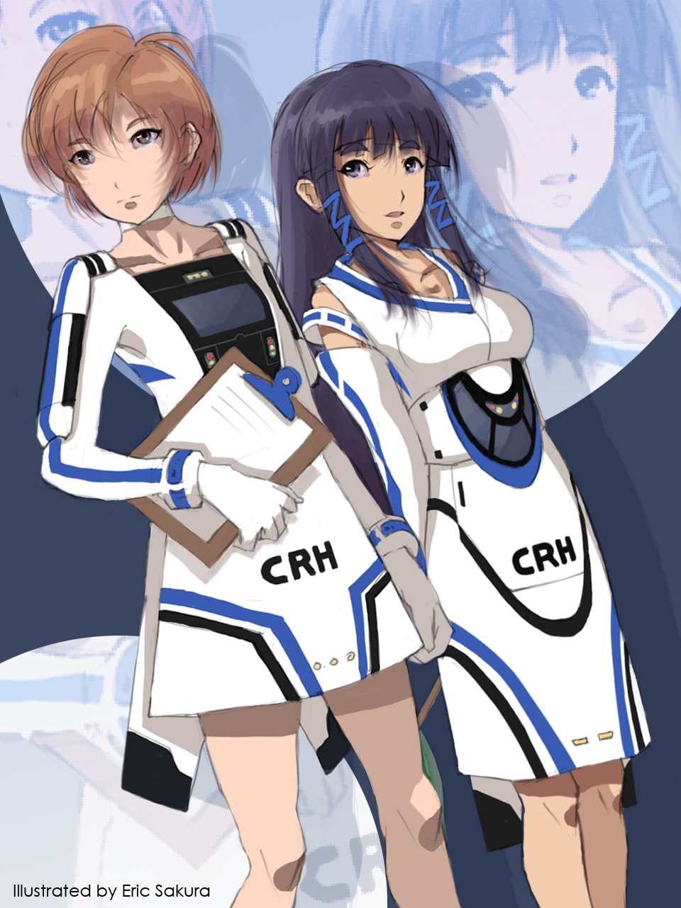 crh和谐号动车娘计划一期