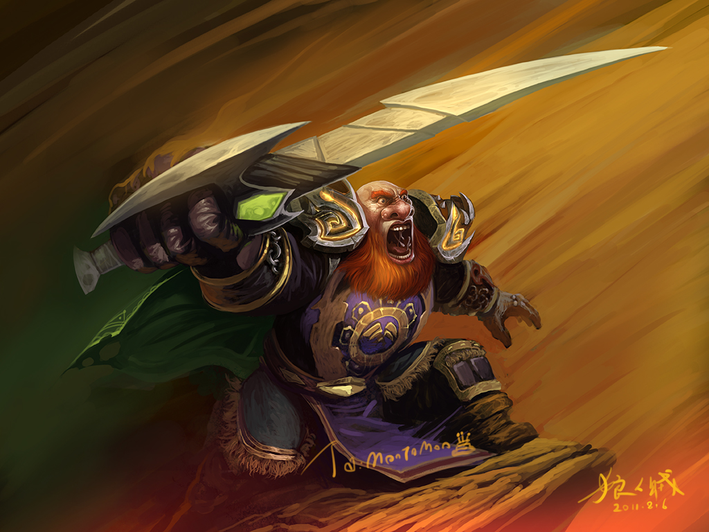 原创矮人第一弹战士mootomoo