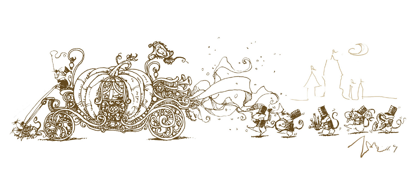 乱线小比尔的南瓜车