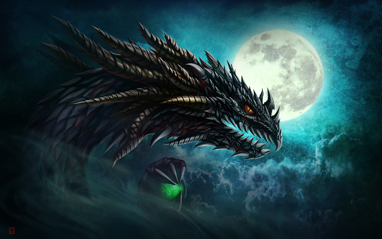 原创魔兽世界主题绘画活动堕落之龙不好意思又食言了附过程