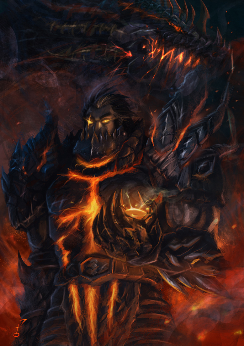 魔兽世界主题绘画活动死亡之翼耐萨里奥