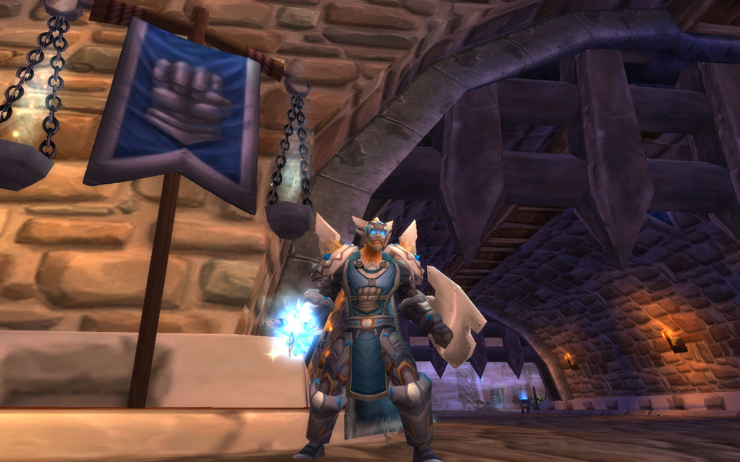 板甲cosplayesarustharnodarador白银之手圣骑士