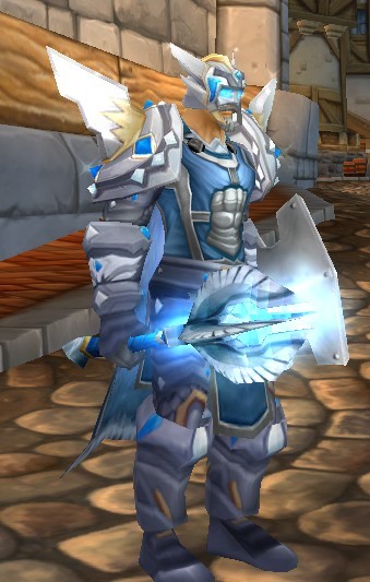 板甲cosplayesarustharnodarador白银之手圣骑士