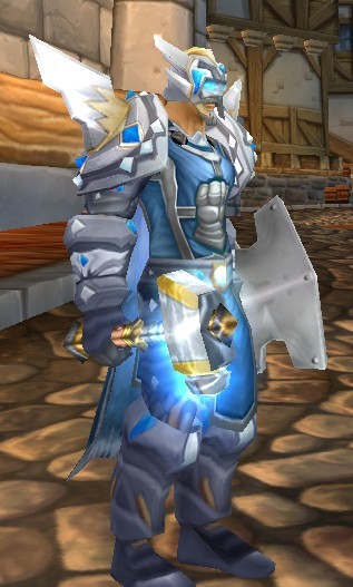 板甲cosplayesarustharnodarador白银之手圣骑士