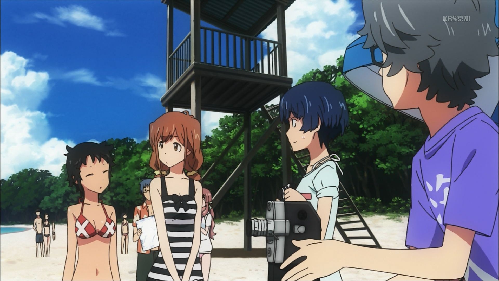 [新番讨论] あの夏で待ってる/在盛夏等待 第6话 先辈にライバル.