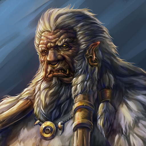 原创习作猛犸人肖像