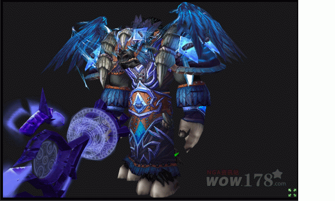 刷了套尖牙德鲁伊 ···可是找不到肩膀配了.