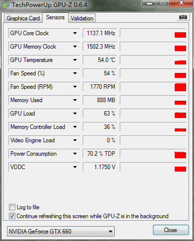 x东购买的技嘉gtx660测试样本