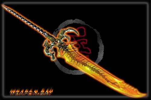 我赶脚卡拉克西的武器可以做成这个样子不过侵权什么的