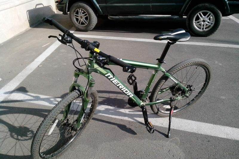 我知道你们什么都懂关于美利达公爵350的碟刹的问题