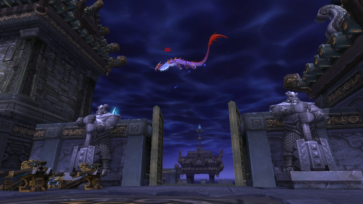 2ptr]新"奎岛"雷神岛及雷电王座区域之一,部落动用太阳井能量与大杀器