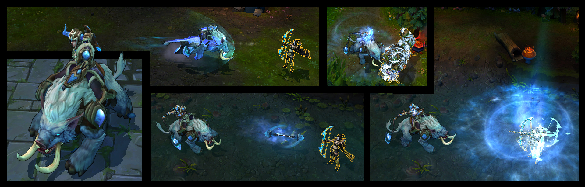 外服资讯猪妹瑟庄妮和巨魔特朗德尔新模型视频预览