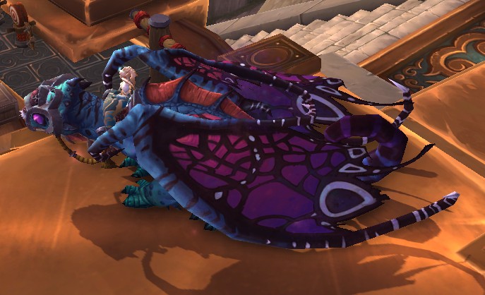 火星来客新坐骑对我来说魔法灵龙会变色哦