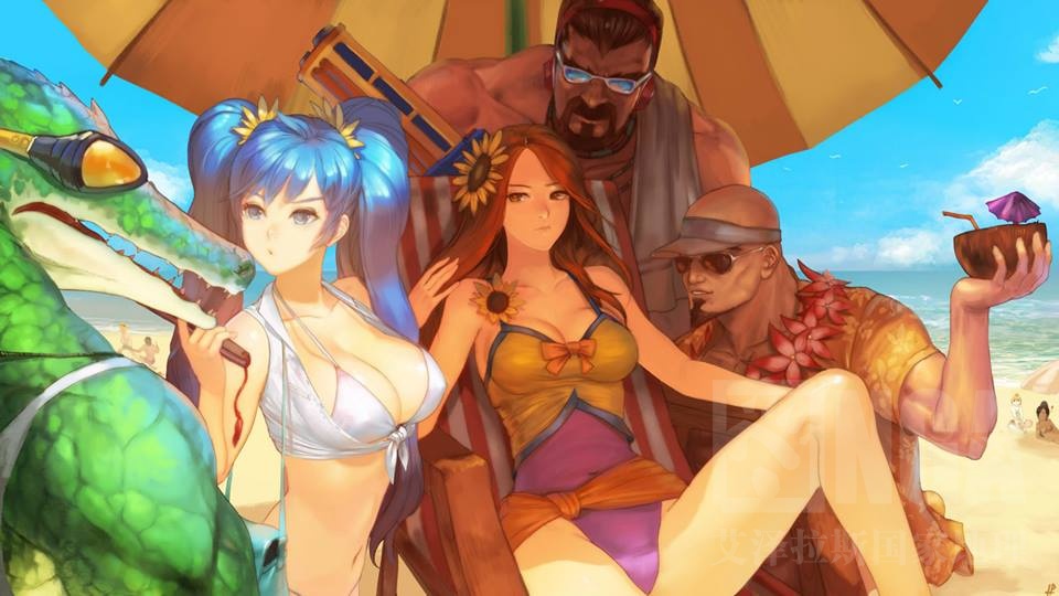 同人作品搬运瞎子琴女和奶大力yijiqitaren海滩边不得不说的故事有