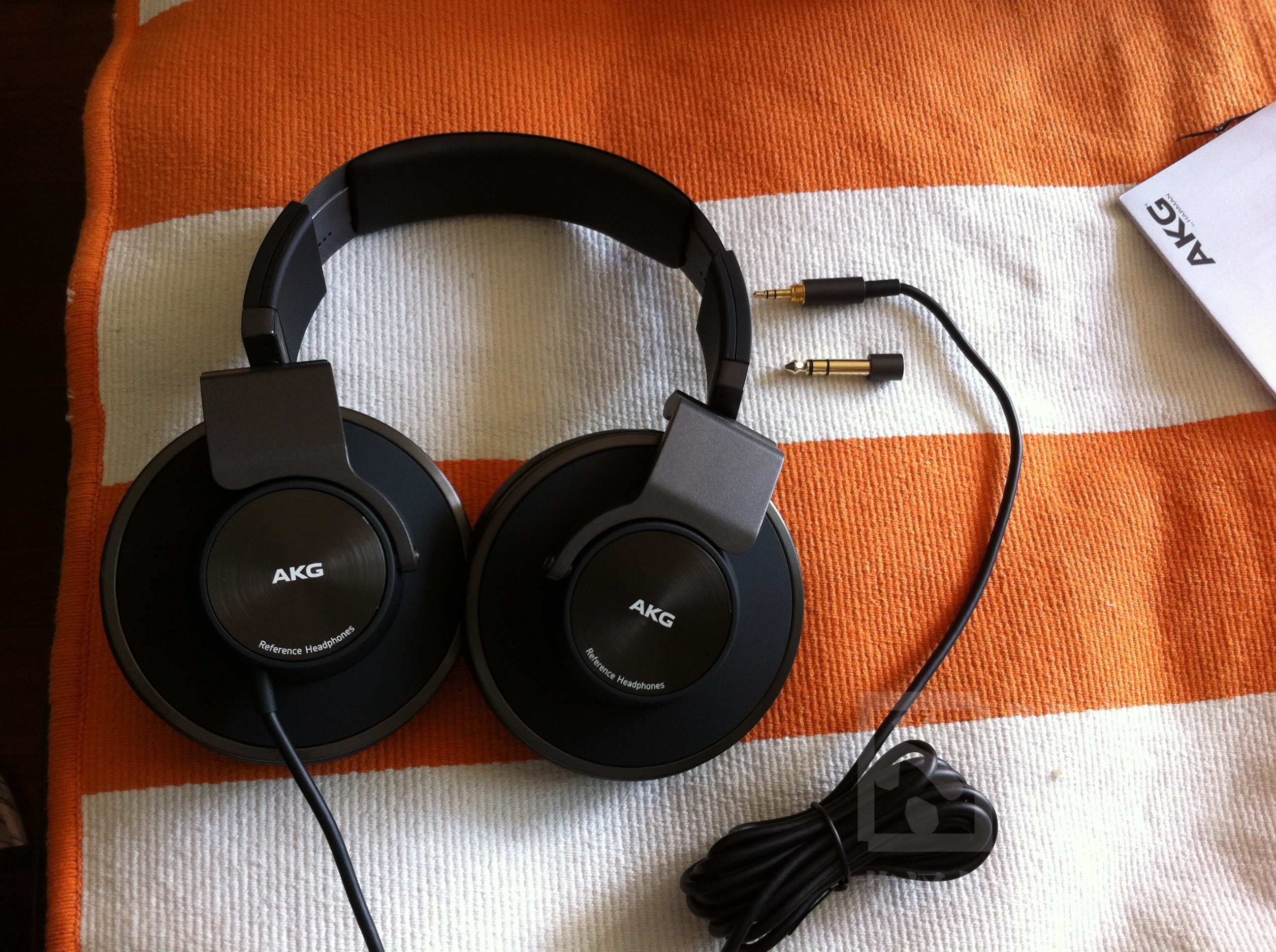 作业贴回报硬件区akgk550开箱