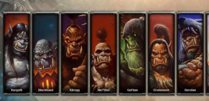 兽人七雄合照,原来是这几个哥们