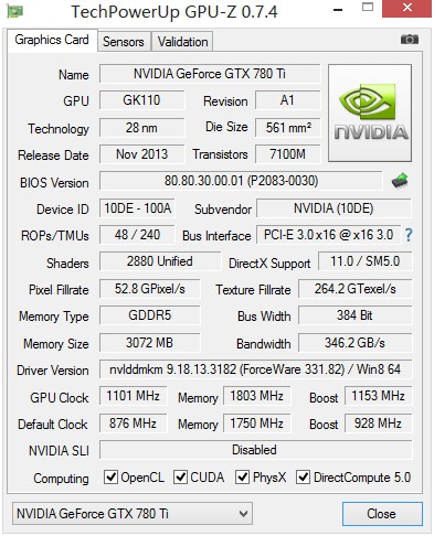 作业贴硬件升级不折腾不舒服斯基系列公版gtx780ti改装附超频测试